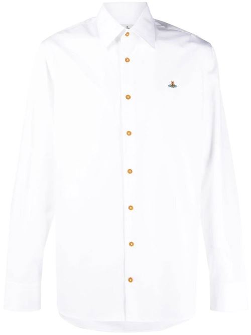 Orb-logo organic-cotton shirt Vivienne Westwood | 2401000JW009QA401